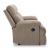 Side-Swipe Polyester Reclining Loveseat