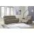 Side-Swipe Polyester Reclining Loveseat