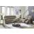 Side-Swipe Polyester Reclining Loveseat