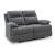 Side-Swipe Polyester Reclining Living Room Set