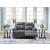 Side-Swipe Polyester Reclining Living Room Set