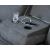 Side-Swipe Polyester Reclining Sofa w/Drop Down Table