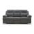 Side-Swipe Polyester Reclining Living Room Set