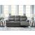 Side-Swipe Polyester Reclining Living Room Set