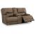 Beckley Place Faux Leather Power Reclining Loveseat w/Console & Adjustable Headrests