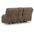 Beckley Place Faux Leather Power Reclining Loveseat w/Console & Adjustable Headrests