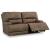 Beckley Place Faux Leather 2-Seat Power Reclining Sofa w/Adjustable Headrests