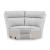 Social Pointe 5-Piece L-Shaped Polyester Power Reclining Sectional