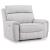 Social Pointe Polyester Power Recliner w/Adjustable Headrest