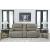 Narwhal Place 3-Piece Faux Leather Modular Power Reclining Loveseat w/Console