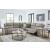Narwhal Place 5-Piece L-Shaped Faux Leather Power Reclining Sectional