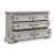 Bruchandi MDF/Wood Veneer Dresser w/6 Drawers