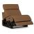 Magic Man Rally 5-Piece L-Shaped Leather Power Reclining Sectional