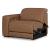 Magic Man Rally 2-Piece Leather Modular Power Reclining Loveseat