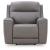 5Z-Comfort Leather/PVC Power Recliner w/Adjustable Headrest