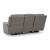 5Z-Comfort Leather/PVC Power Reclining Sofa w/Adjustable Headrests