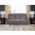 5Z-Comfort Leather/PVC Power Reclining Sofa w/Adjustable Headrests