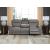 5Z-Comfort Leather/PVC Power Reclining Sofa w/Adjustable Headrests