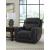5Z-Comfort Leather/PVC Power Recliner w/Adjustable Headrest