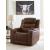 Knightington Power Leather/PVC Power Reclining Living Set w/Audio Seating