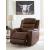 Knightington Power Leather/PVC Power Reclining Living Set w/Audio Seating