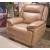 Glencroft Leather Power Recliner w/Adjustable Headrest