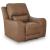 DeepWakes Leather/PVC Power Reclining Living Set