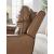 DeepWakes Leather/PVC Power Recliner w/Adjustable Headrest