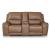 DeepWakes Leather/PVC Power Reclining Living Set