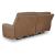 DeepWakes Leather/PVC Power Reclining Living Set