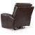 Crossplex Leather/PVC Power Recliner w/Adjustable Headrest