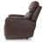 Crossplex Leather/PVC Power Recliner w/Adjustable Headrest