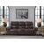 Crossplex Leather/PVC Power Reclining Sofa w/Adjustable Headrests