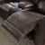 Crossplex Leather/PVC Power Reclining Loveseat w/Console & Adjustable Headrests