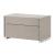 Pearl Nightstand w/2 Drawers & Veneer Top
