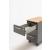 Basic Office Lockable Mobile Pedestal w/3 Drawers & Sliding Pencil Tray