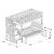 Peppermint Wood Bunk Bed, Twin/Full Size