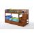 Peppermint Wood Bunk Bed, Twin/Twin Size