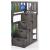 Peppermint Wood Bunk Bed, Twin/Full Size