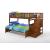 Peppermint Wood Bunk Bed, Twin/Full Size