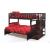 Peppermint Wood Bunk Bed, Twin/Full Size