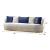 Pera Velvet Living Room Set