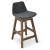 Pera Wood Counter Stool
