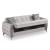 Perla Microsuede Convertible Storage Living Room Set