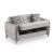 Perla Microsuede Convertible Storage Living Room Set