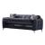 Perla Microsuede Convertible Storage Living Room Set