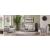 Perla Microsuede Convertible Storage Sofa