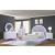 Perla 5-Drawer Wood Veneer Chest with LED Lighting