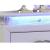 Perla 6-Drawer Wood Veneer Vanity with LED Lighting