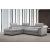 Perla Premium Leather Left Hand Facing Sectional